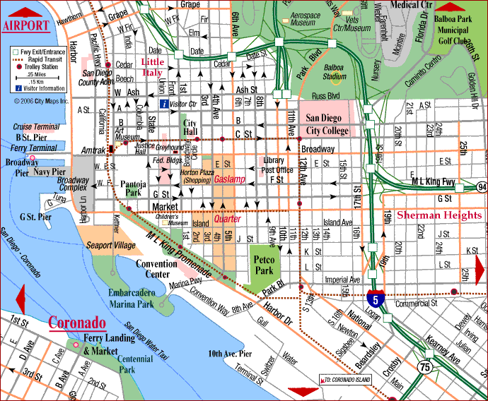 Map of Downtown